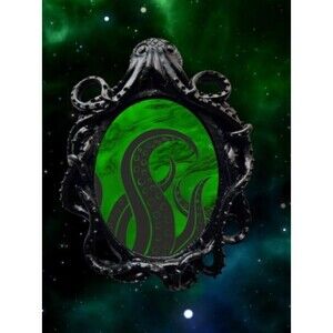 Tentacles Pin - Green Octopus